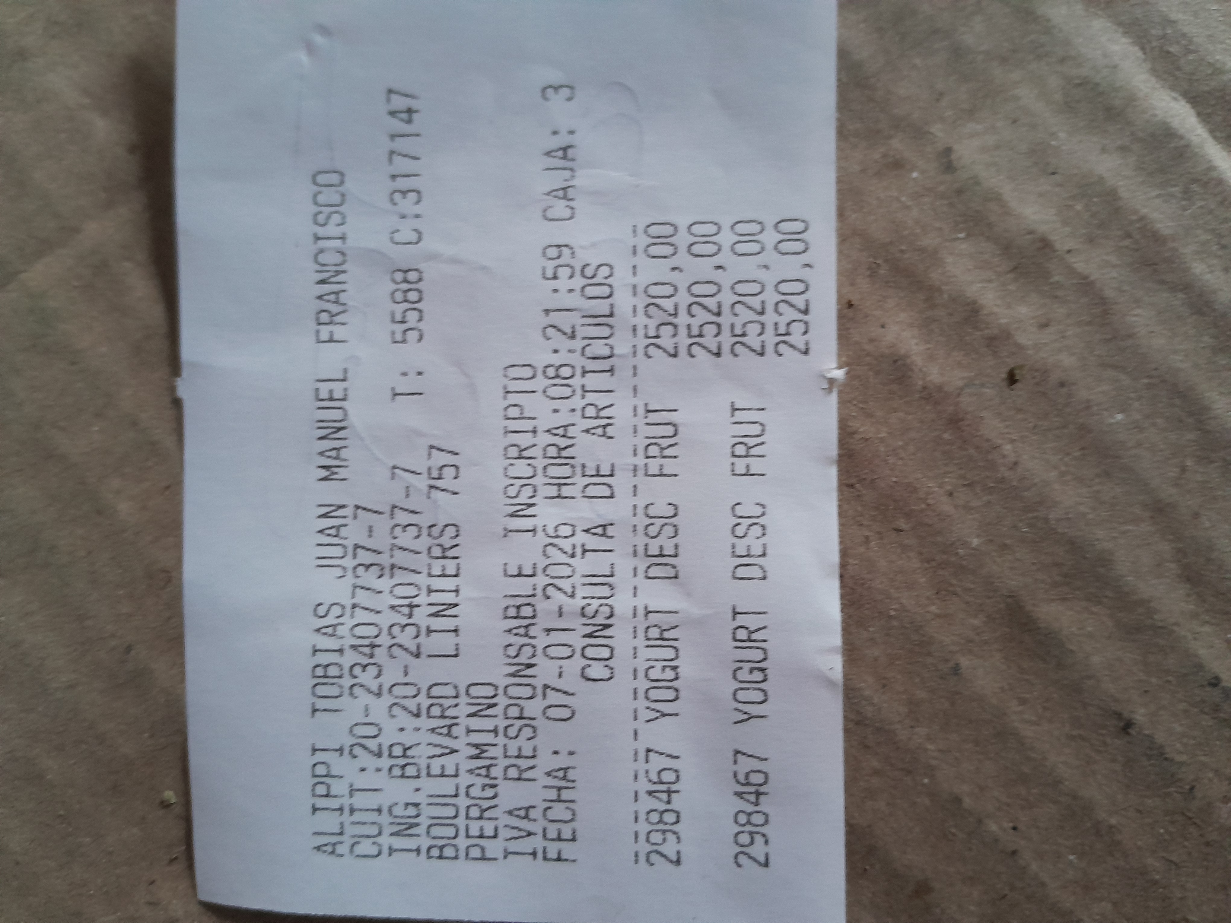 Ticket 20260107082725