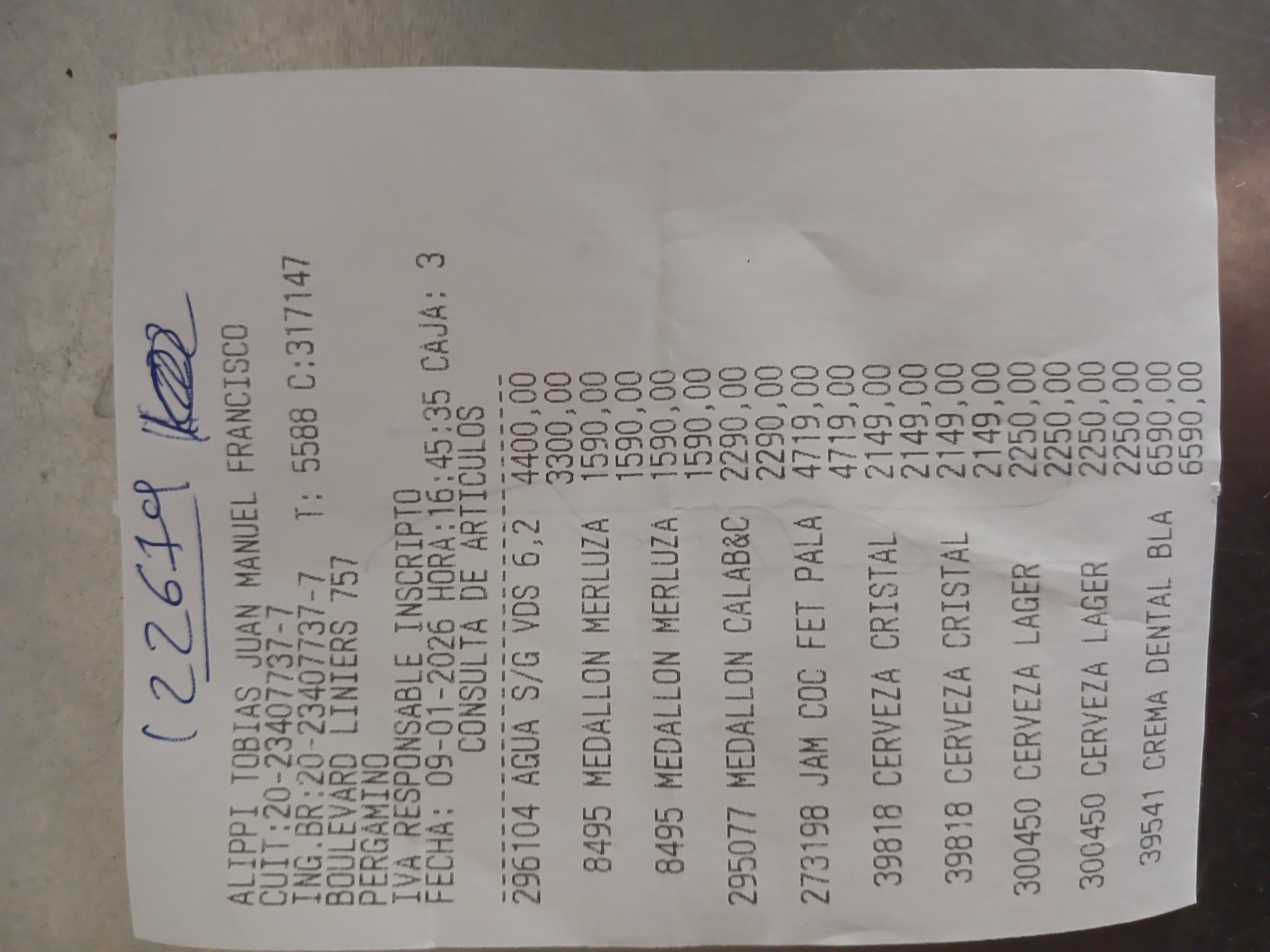 Ticket 20260109164735