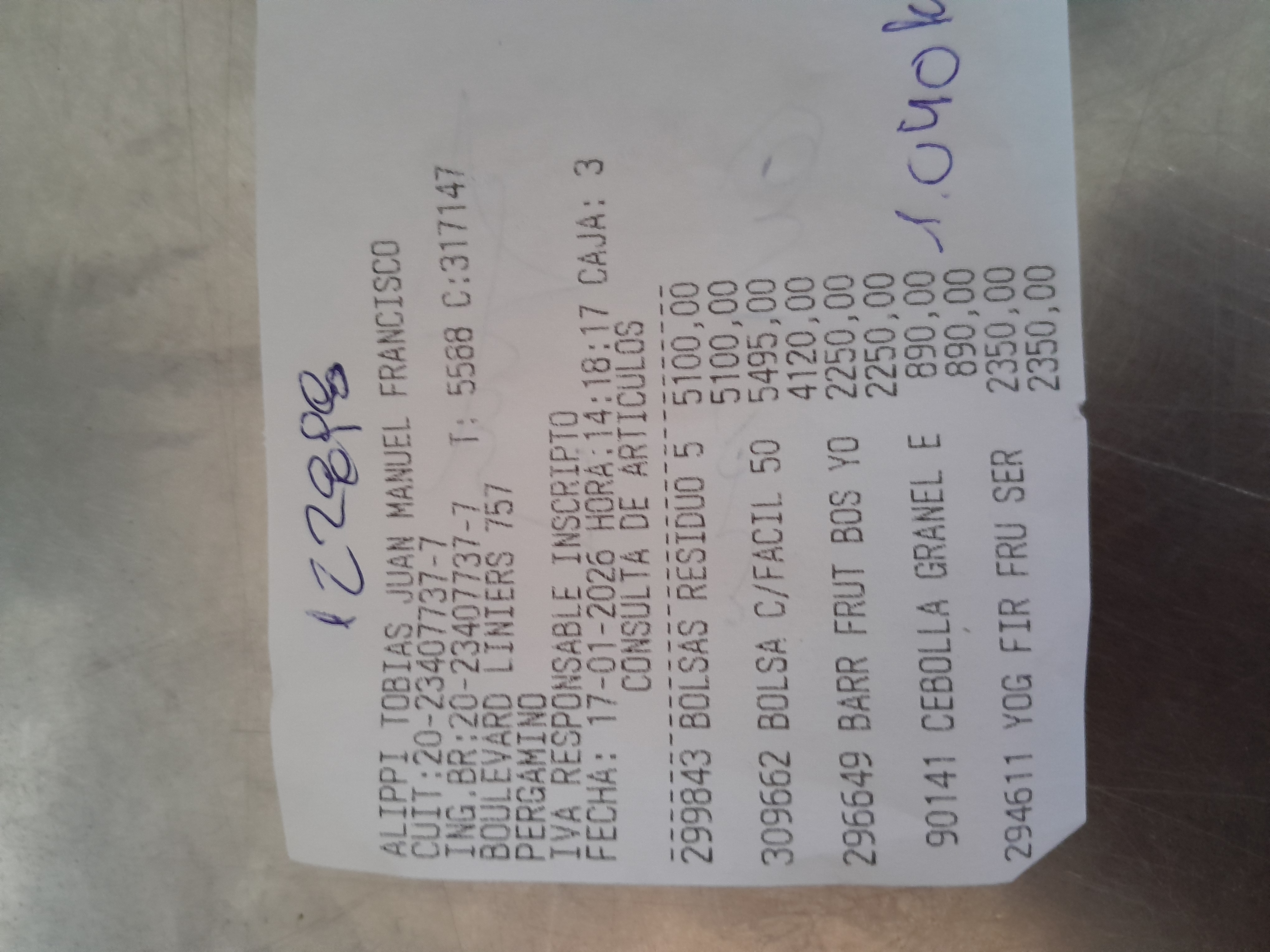 Ticket 20260117142400