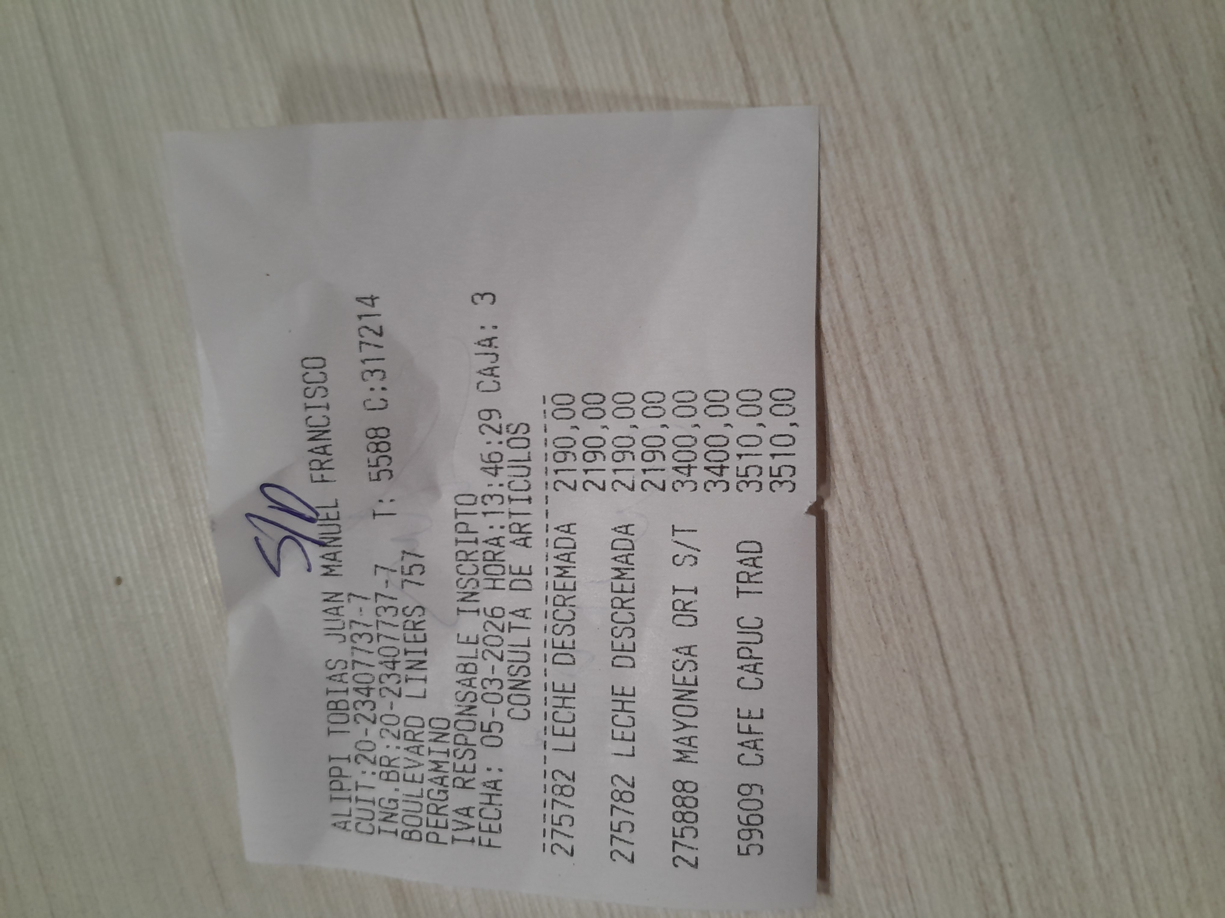 Ticket 20260305135457