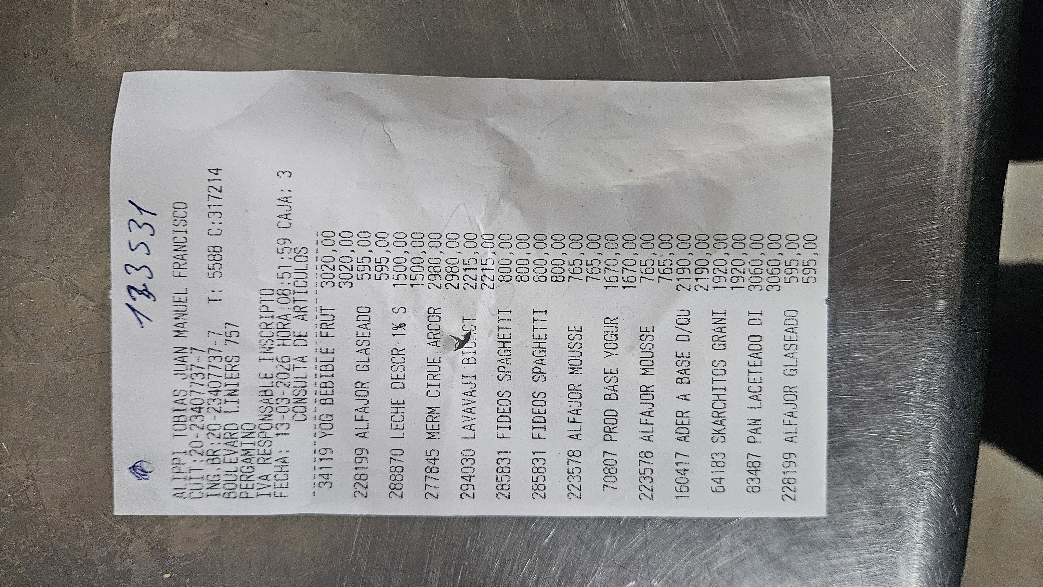 Ticket 20260313095957