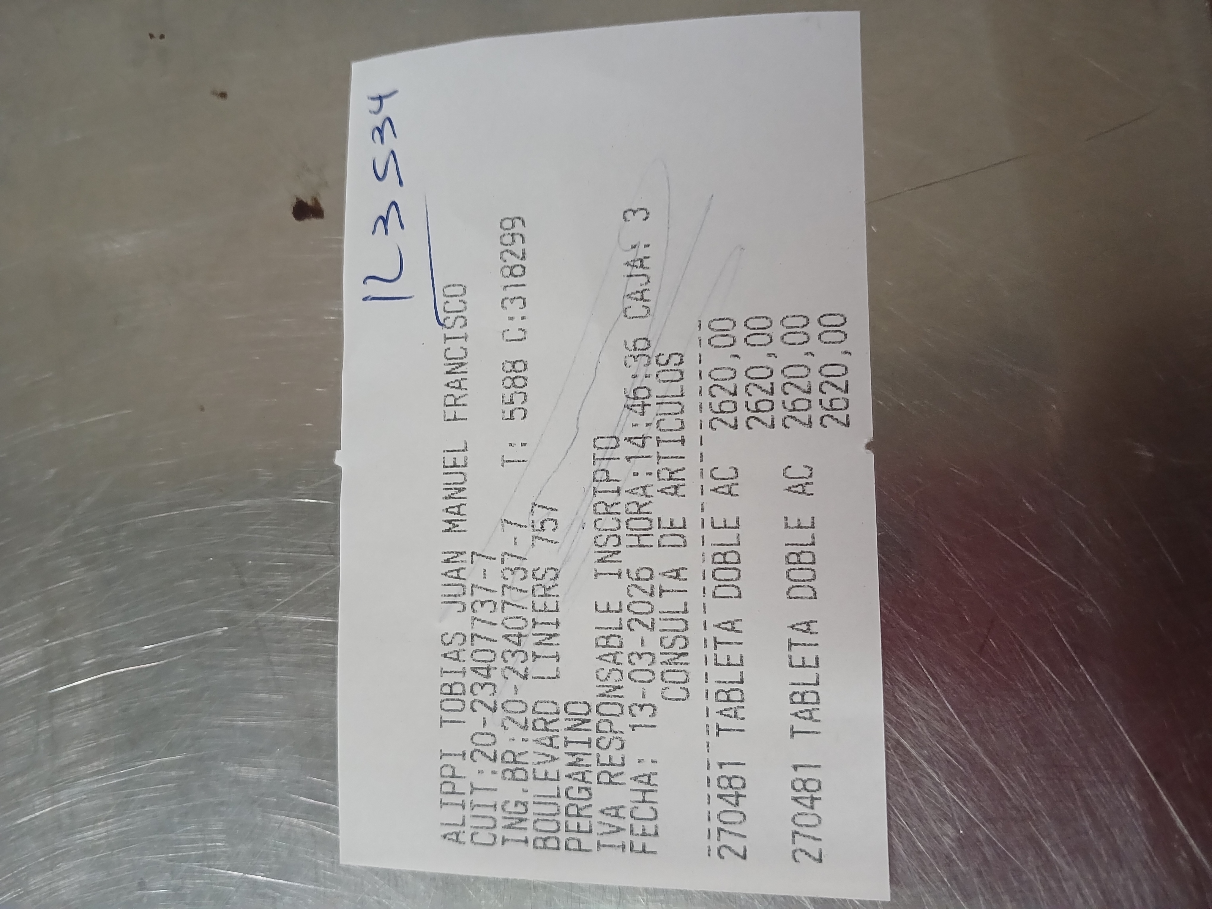 Ticket 20260314131724