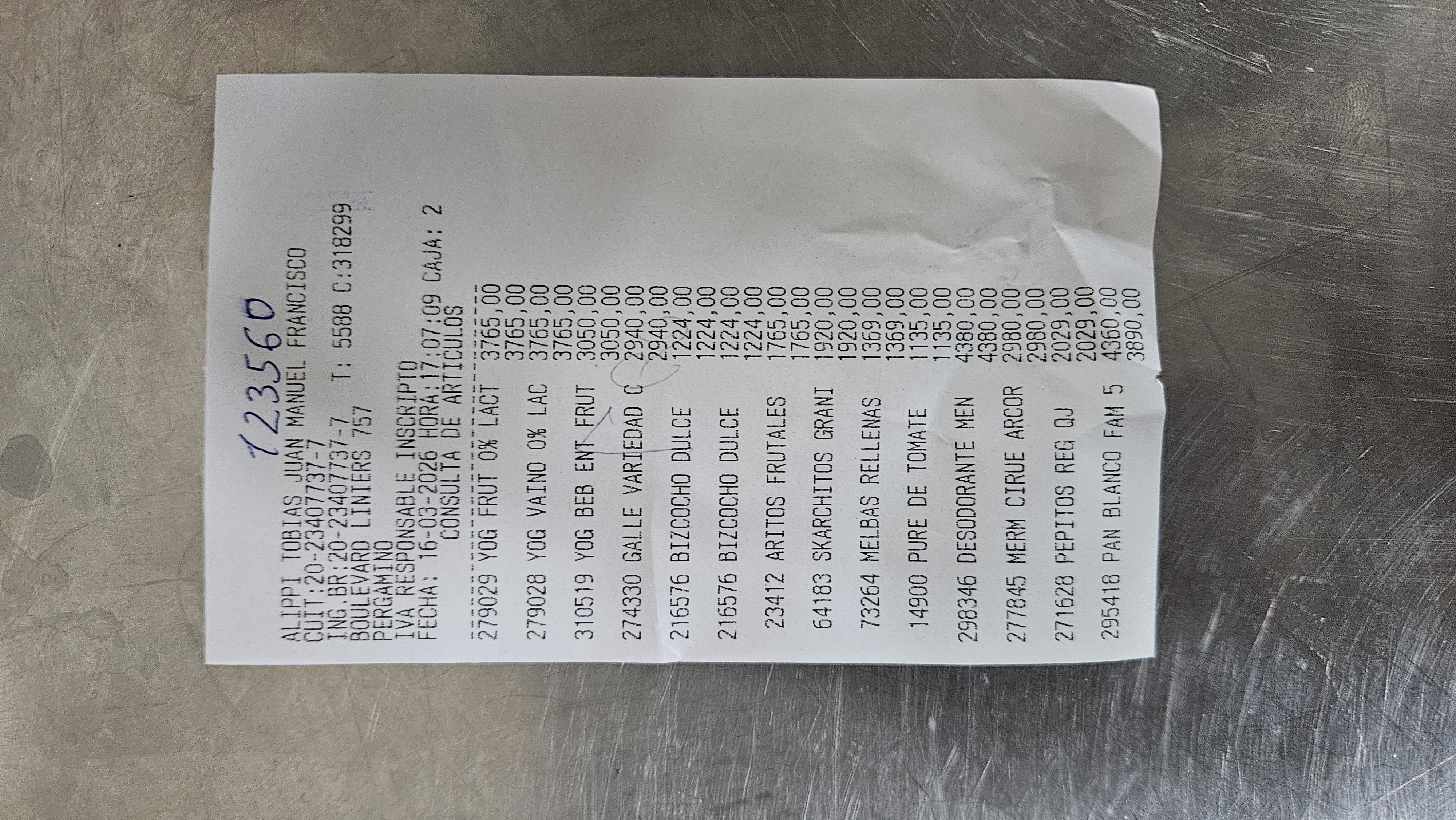 Ticket 20260316192908