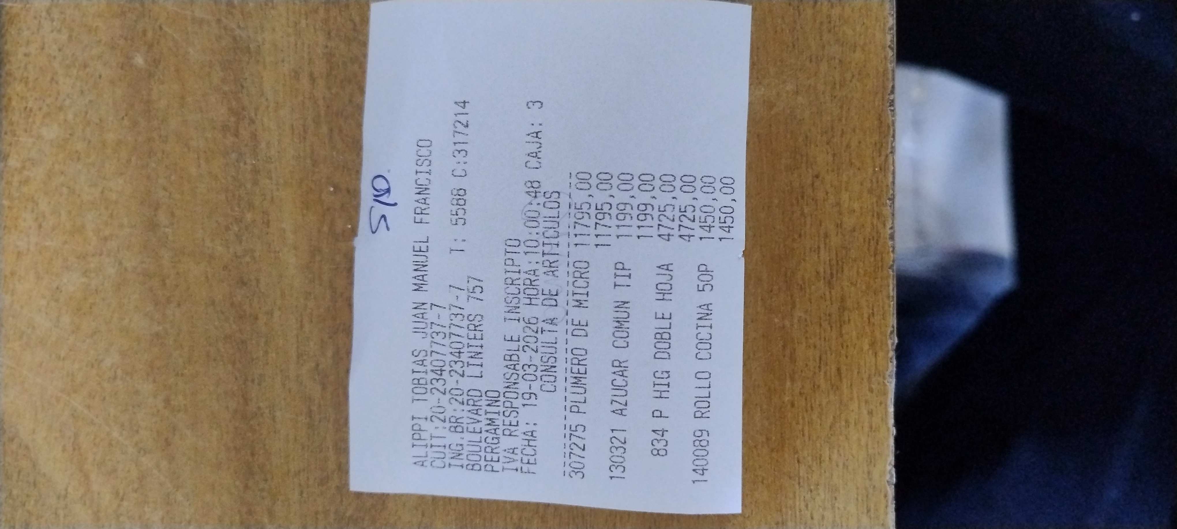 Ticket 20260319105929